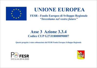 Questo progetto è stato cofinanziato dal FESR Fondo Europeo Sviluppo Regionale Investiamo nel vostro futuro Asse 3 Azione 3.3.4